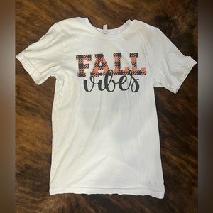 Women’s “Fall Vibes” Small Tee